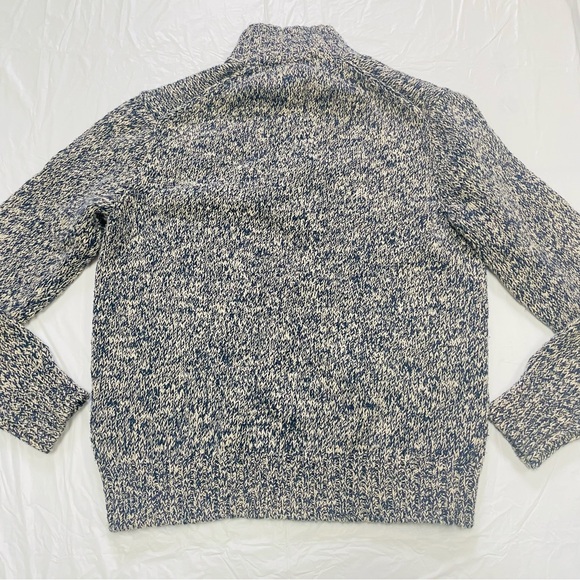 90s Vintage Polo Ralph Lauren 100% Cotton Knitting Jacket Sweater Men’s L Large - Picture 3 of 3